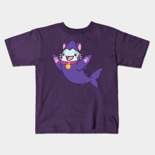 Byte's Costume: Black Cat Kids T-Shirt